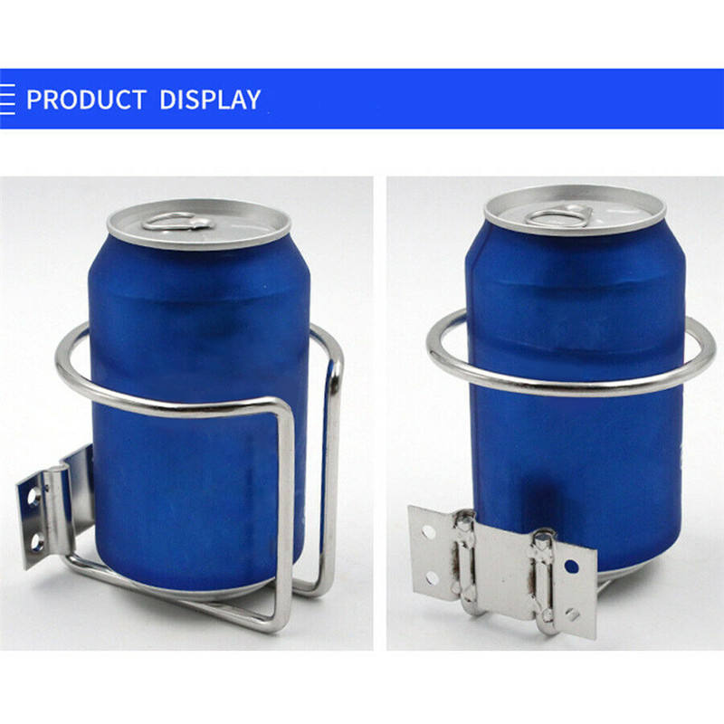 1 Pcs Stainless Steel Ring Cup Holder for Camper Van, Boat, Marine, Yacht, Motorcycle | Daisheng Bra